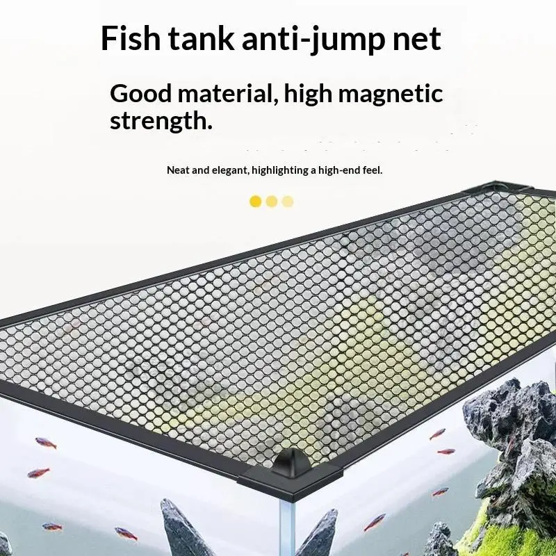 tampa-magnetica-resistente-para-aquario-facil-instalacao-diy-cobertura-de-malha-para-aquario-de-tartarugas