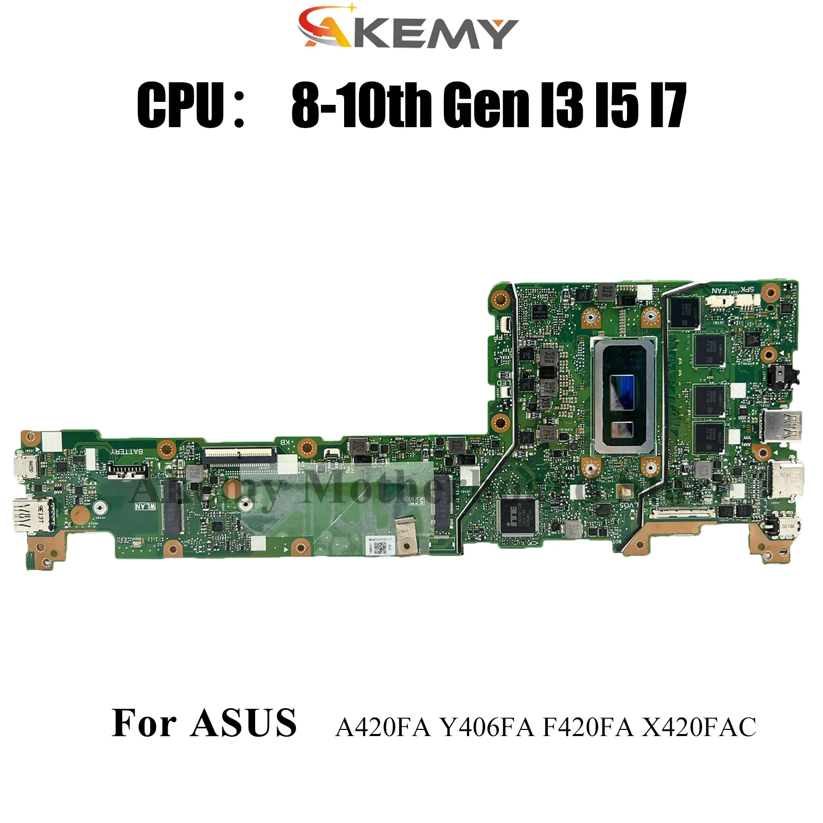 

X420FA Laptop Motherboard For ASUS VivoBook Y406FA X420F X420FA F420FA A420FA X420FAC Mainboard With I3 I5 I7 CPU 100% tests OK