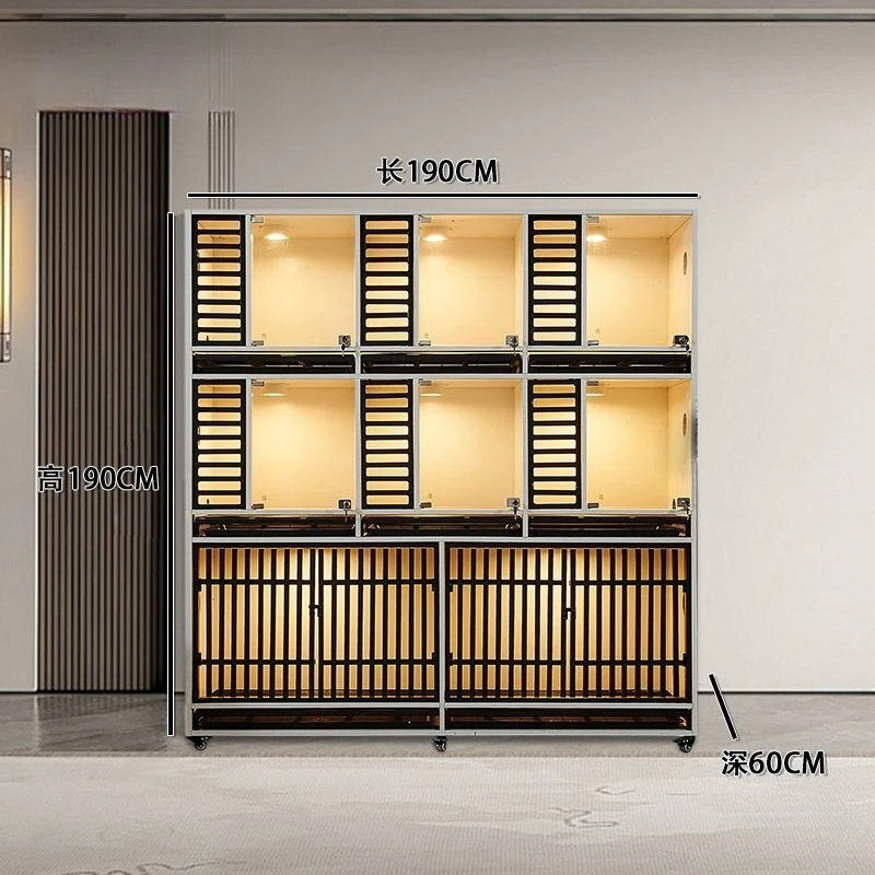 

Breeding Cage Dog Villa Small Medium Large Cat Dog with Toilet