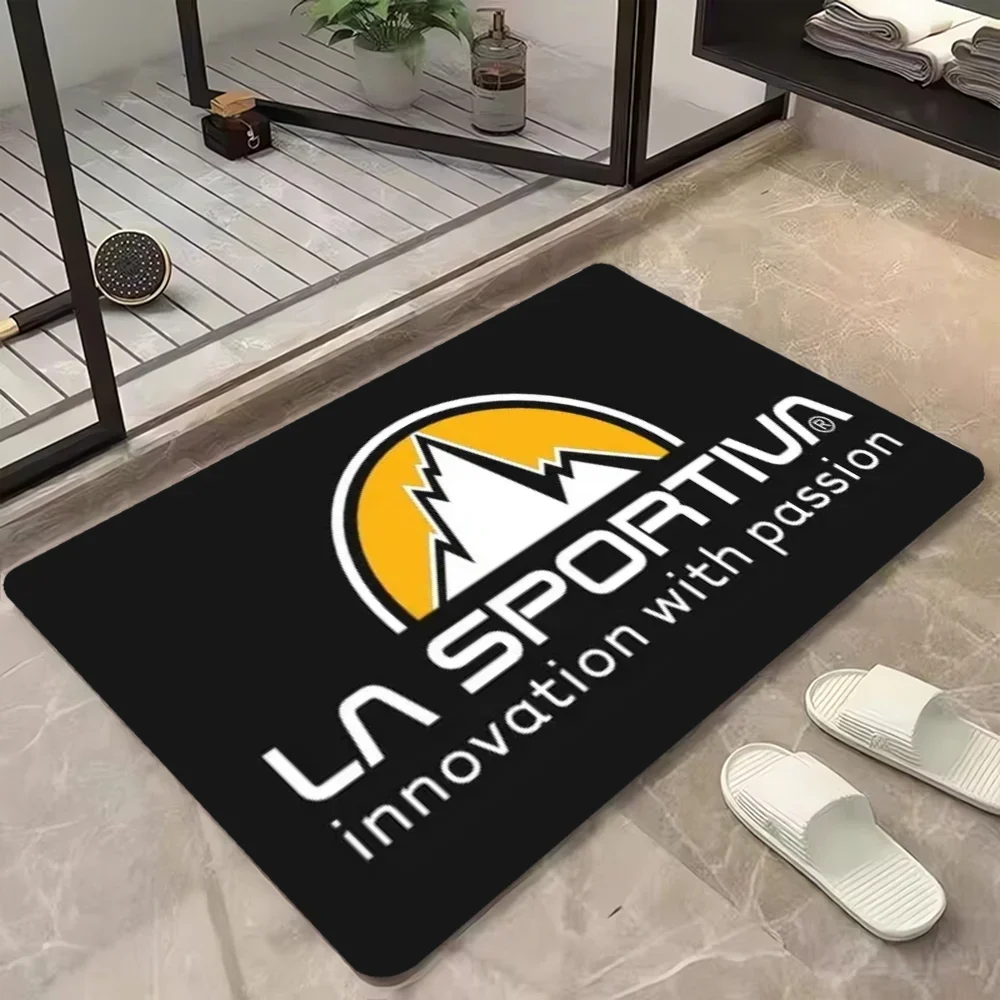 L-La Sportiva Foot Mat Doormat for Entrance Door Cute Rug Balcony Home Decorations Room Rugs Bathroom Floor Mats Kitchen Carpet