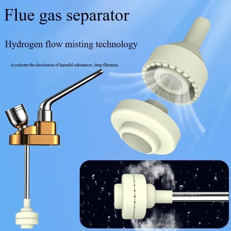 Premium Hookah Pipe Dual Filter Water Recirculating Shisha Cigarette Holder Aluminum/Plastic Water Pipe Multi-Function Smoking