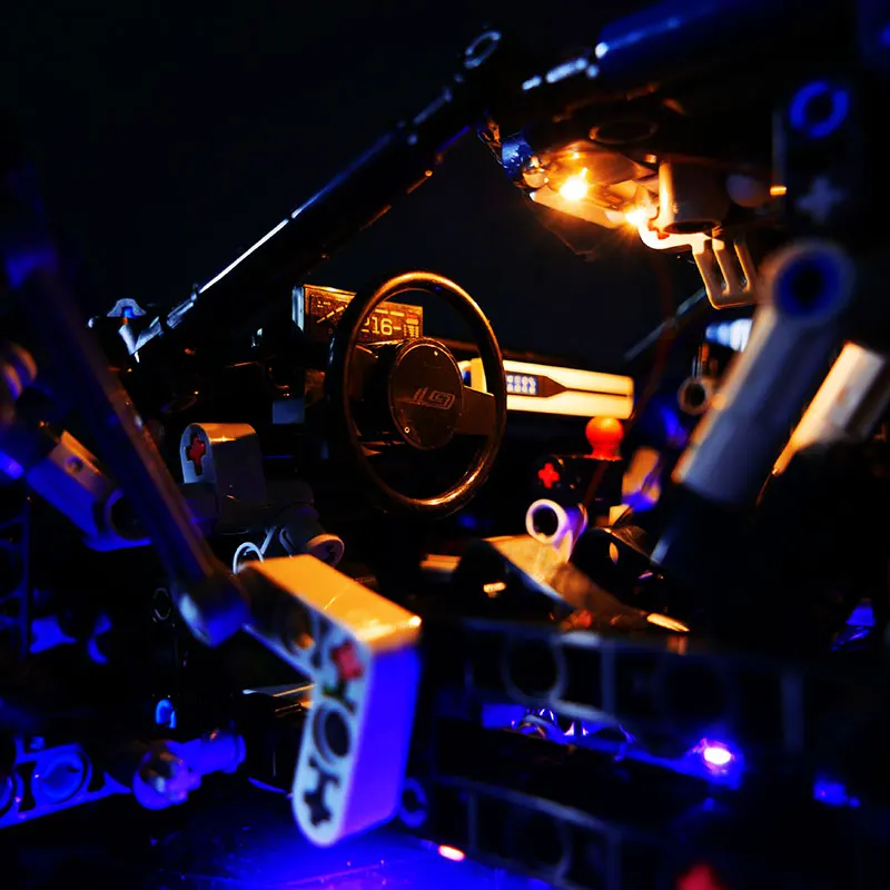 LED-lichtset voor LEGO 42154 2022 Champions Ford GT Autolamp Ideeën DIY Cadeau (exclusief bouwstenen Bricks Kits Sets Model)