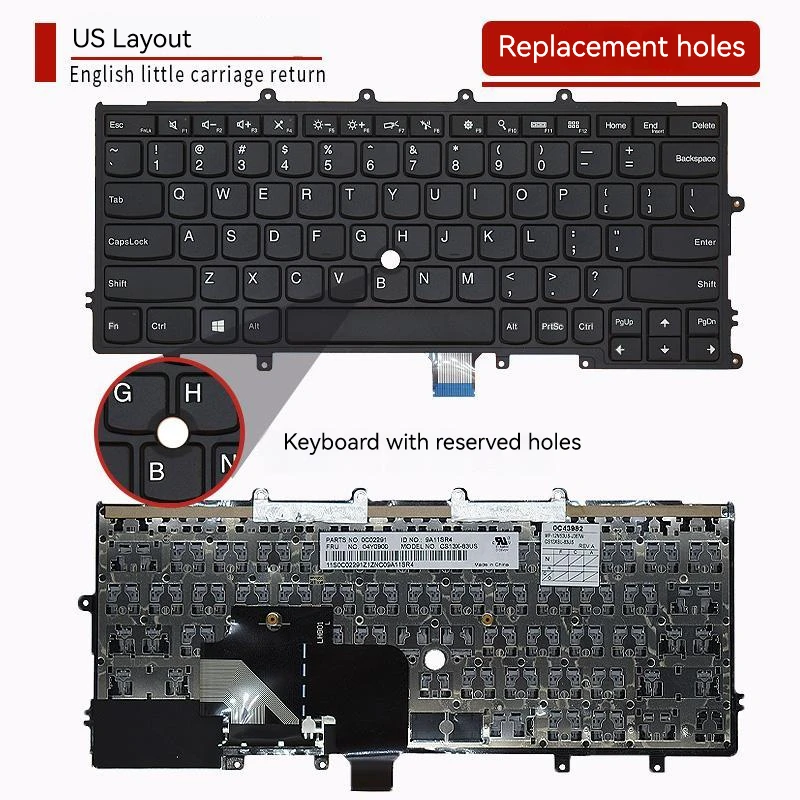 Laptop Keyboard for IBM X240 X240S X240I X230S X270 X250 X260S X230S X260 US