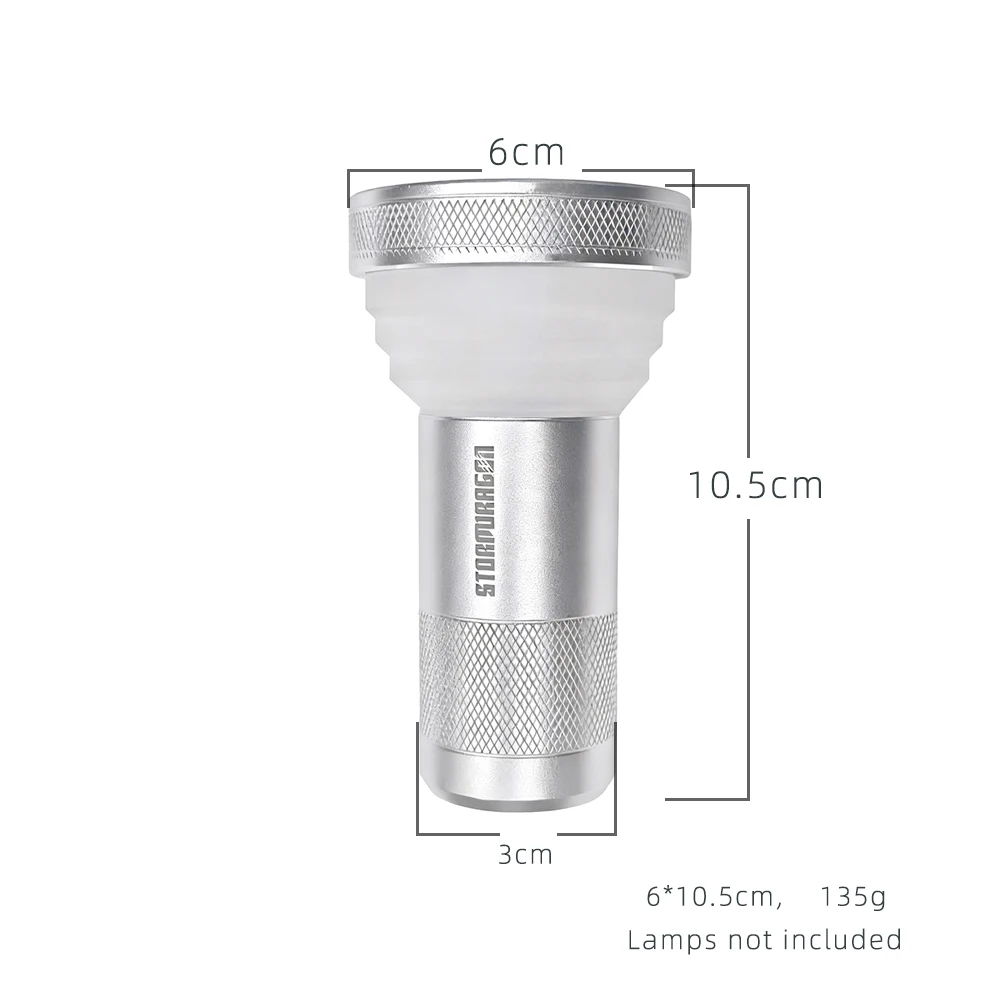 Die Strahlkonzentrationsabdeckung ist speziell für die Campinglampen der Goalzero Lighthouse-Serie für Outdoor-Camping konzipiert. Hergestellt aus Aluminiumlegierung und Acryl, ermöglicht die Abdeckung, dass das weiche – Detail 9