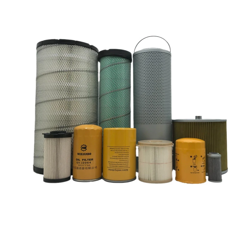 For Hyundai R 215 225 230 275vs Diesel Filter Air Filter Hydraulic Return Oil Inlet Filter Element Excavator Accessories