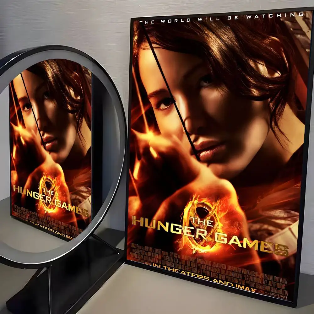 ملصق فني لألعاب h-Hunger من فيلم ريترو عالي الدقة من القماش مطبوع جماليًا وورق جدار فني لغرفة المعيشة وديكور المنزل #6
