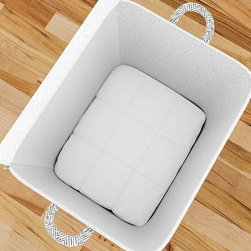 1pc Household Large Capacity Storage Bag Non-woven Material, Closet Wardrobe Organizer Can Be Used For Quilt Clothing, Toys2025