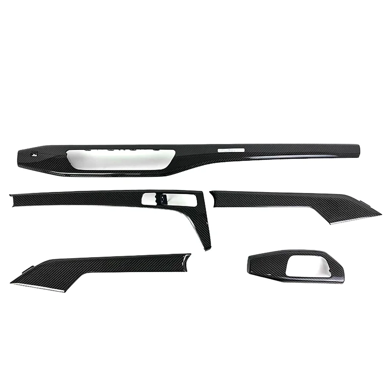 For  A4 A5 B9 B9PA S4 S5 2017-2024 Automotive Interior Accessories GC Carbon Fiber Interior 7-piece Set