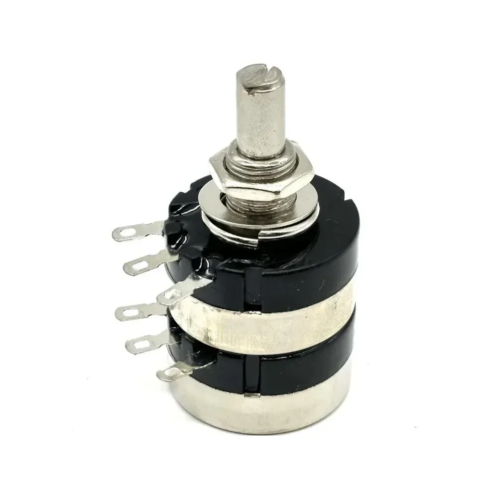 1PCS Duplex Potentiometer RV24YG20s B102 B1K 2K 5K 10K 20K 50K 100k 200k 500k