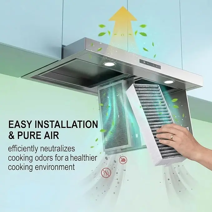 9001421821 Cooker Hood Activated Carbon Filter For Siemens HZ9VRCR0 17004796, Bosch HEZ9VRUD0 17004811, Neff Z821VR0 17004806 view 3