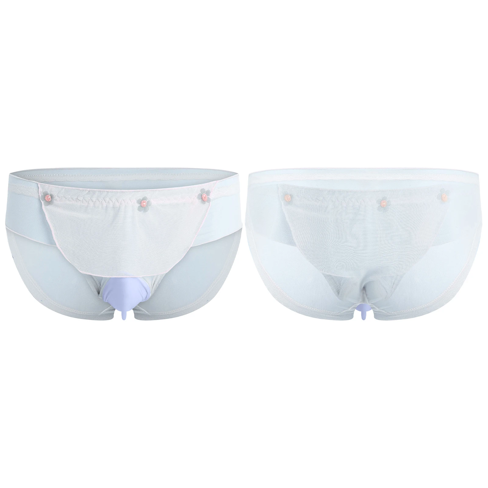 الرجال مثليون جنسيا سيسي شبكة سراويل تكدرت تقليم زهرة زين الانتفاخ الحقيبة شير ملخصات اليابانية الحبيب نمط الملابس الداخلية الملابس الداخلية #4