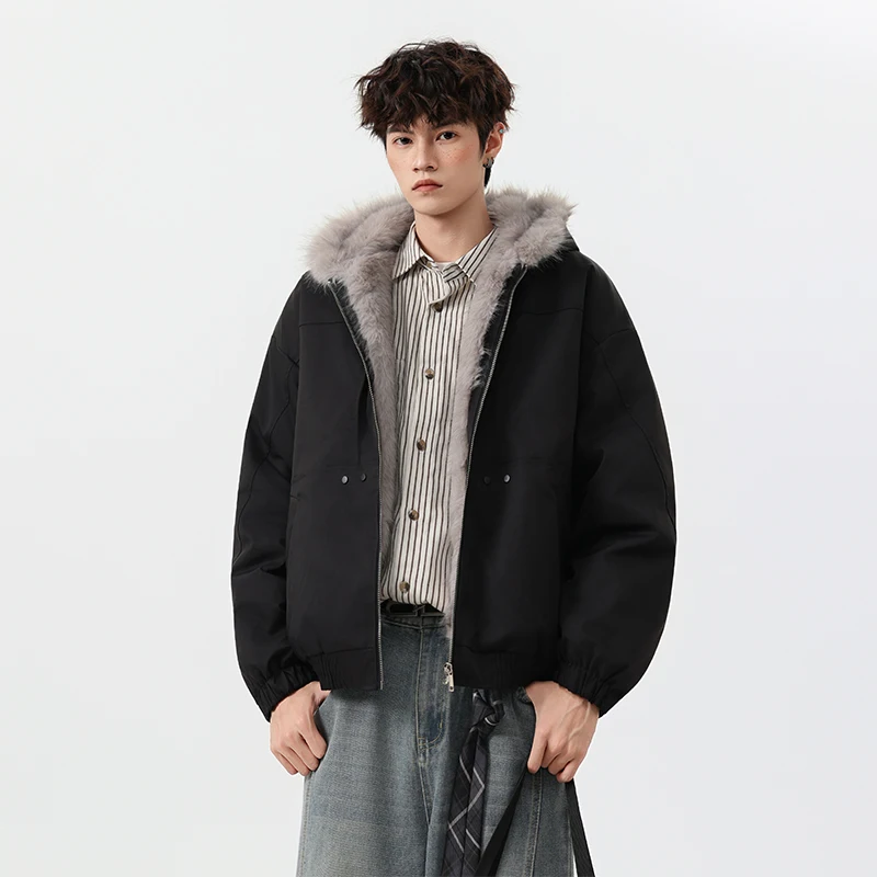 

Men's And Women's New Sle Mount Tai Eagle Cotton Jaet 552H Loose Fit Hooded Polyester Fiber 00% Autumn Faion