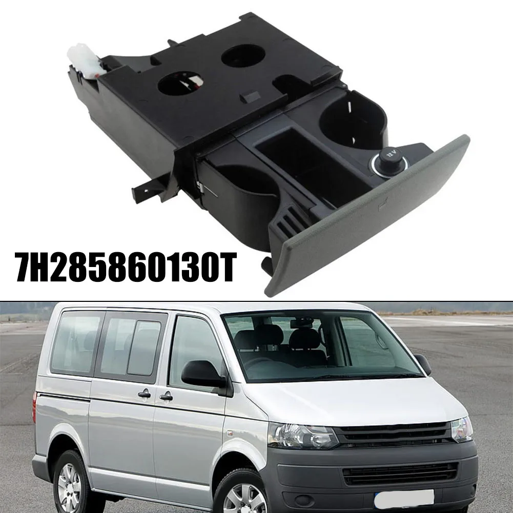 

Vehicle Accessories Cup Holder Car Console Holder Car Center Console Cup Holder Console Grey ABS Material For T5