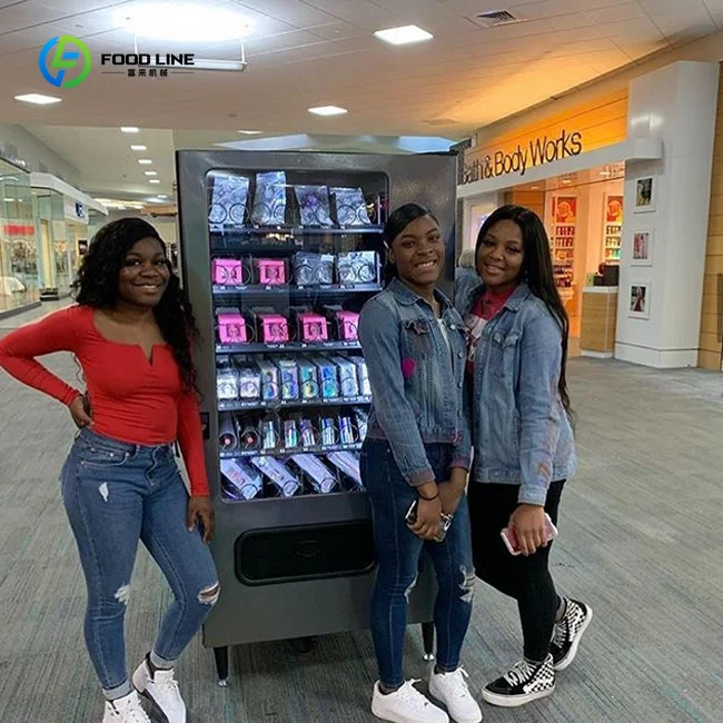 

Wholesale Self Automatic Small Vending Machine Beauty Makeup Product Vending Machine for Hair Eyelashes Smart Vending Machine