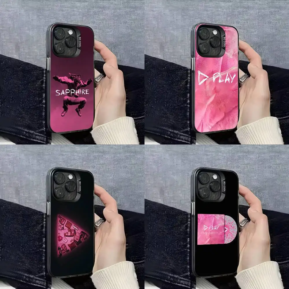 

E-Ed Sheeran Play Phone Case For iPhone 16,15,14,13,12,11,Mini,Pro,E,SE4,XS,MAX Black IMD Box