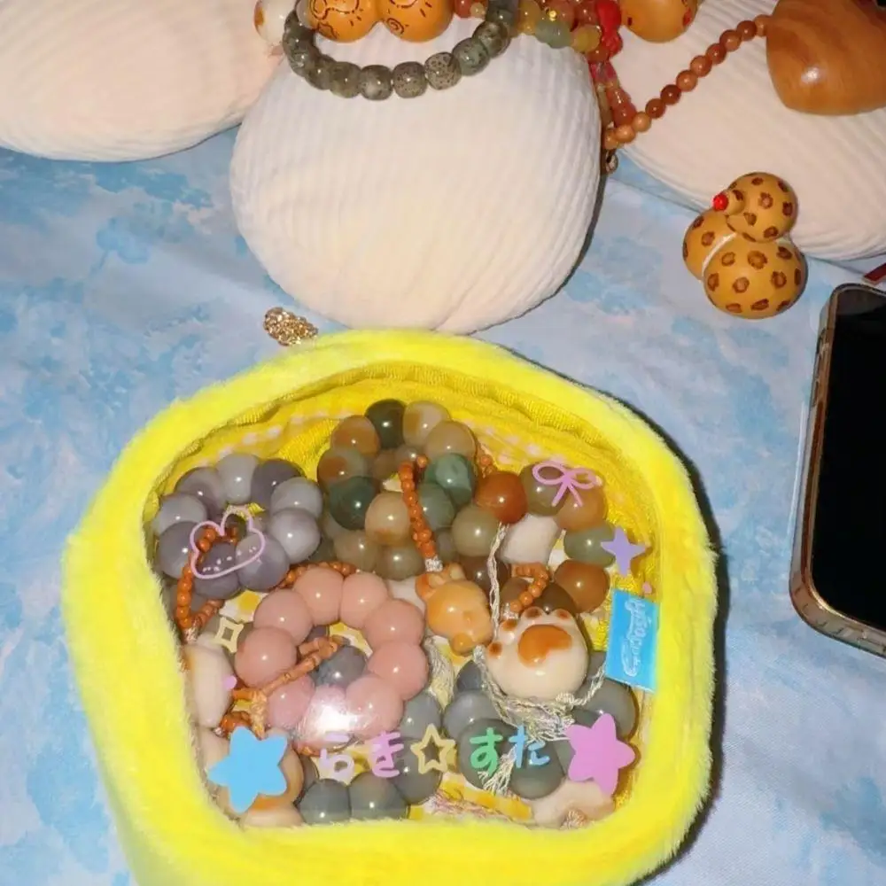 

10 см сумка с красным яблоком, прозрачная сумка для хранения кукол из ПВХ, брелок для ключей, студенческий рюкзак, подвеска, сумка для хранения кукол, органайзер, игрушка, подарочная сумка