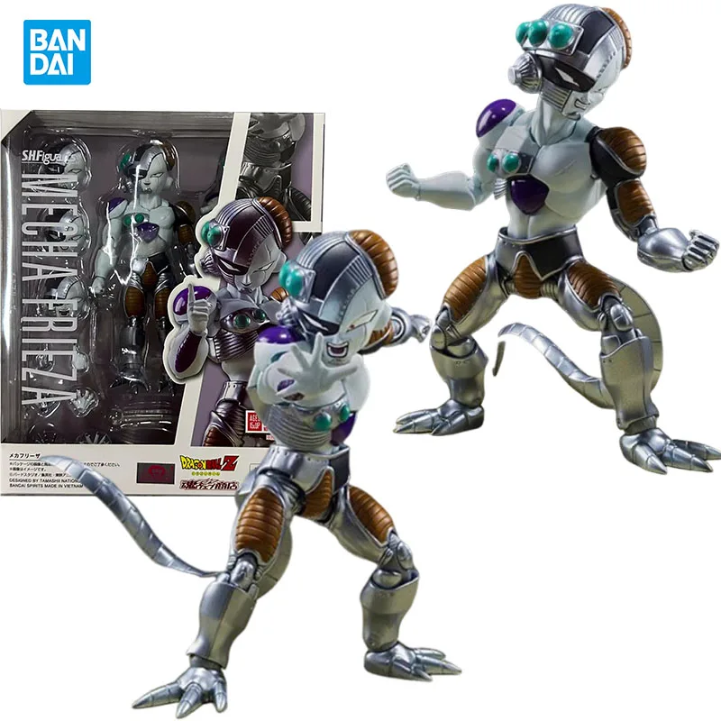 

Bandai Genuine Mechanical Frieza SHF Dragon Ball Anime figure Movable toy Anime Peripheral Action Figures Doll for Collectors