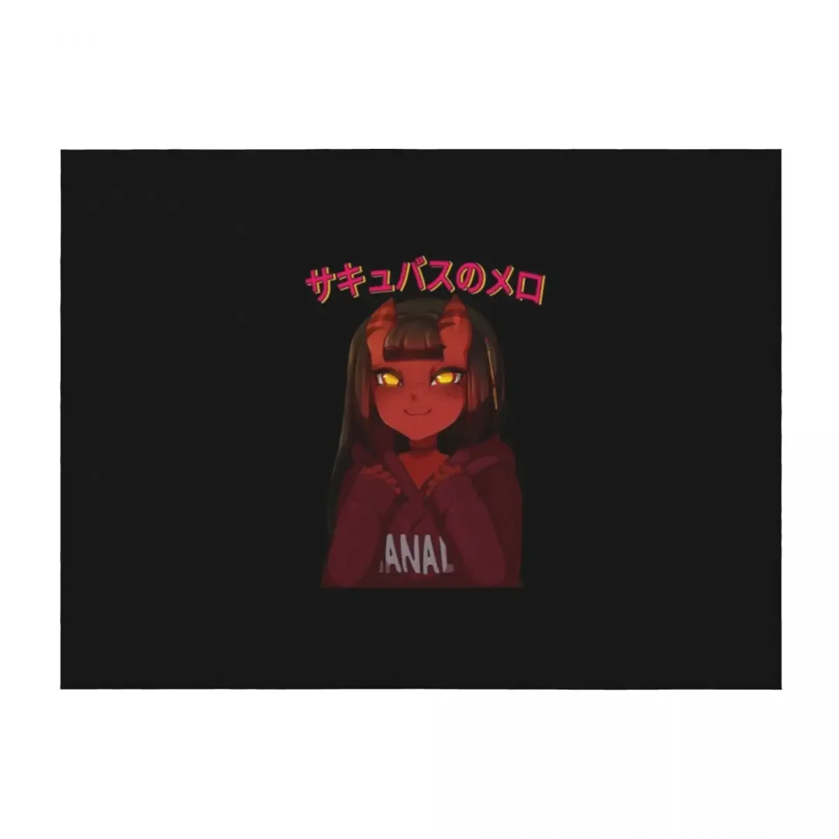 

Meru The Succubus Throw Blanket Luxury Thicken Multi-Purpose Thin Hairy Blankets