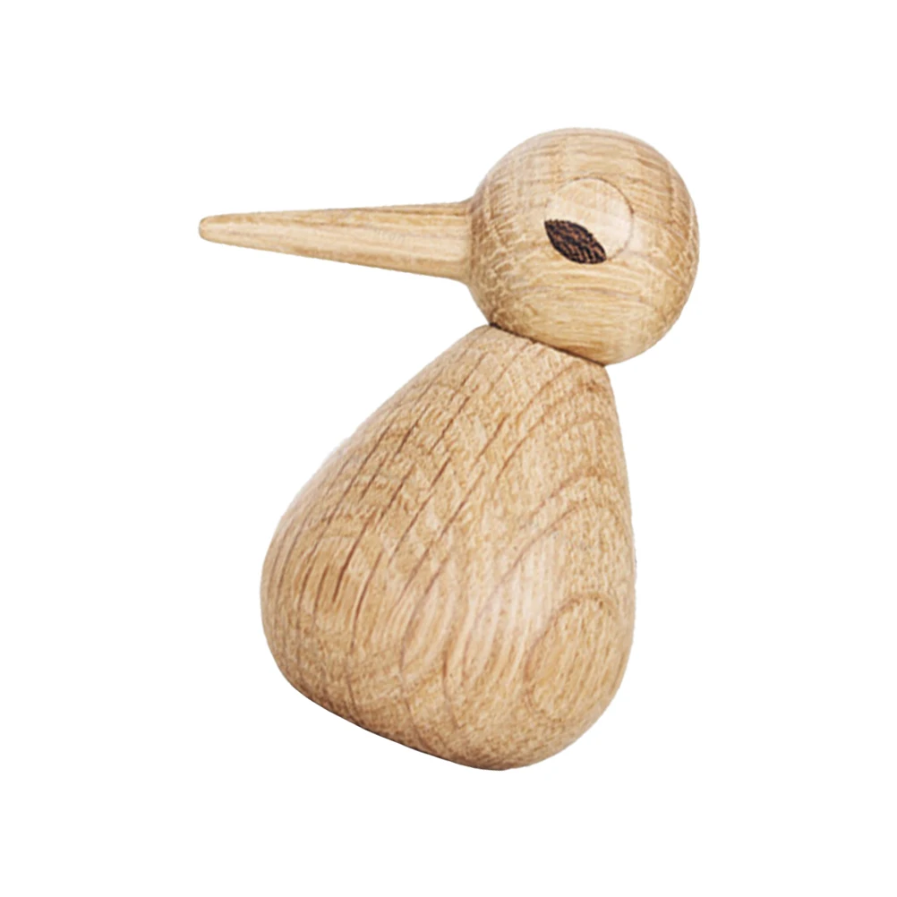 

1pc Wooden Home Domestic Decor Simulation Ornament Mini Bird Desktop Ornament Colorful Artificial House Decor Hard