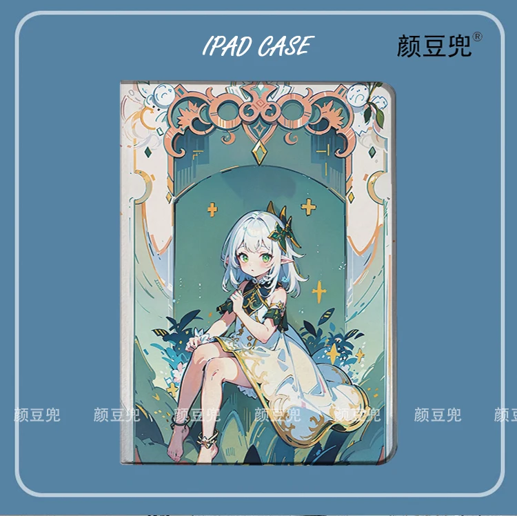 

Nahida Anime Genshin Impact Case For iPad 10.2 7th 8th Air 2 3 Mini 2 3 4 5 6 Case Luxury Silicone For iPad Air 4 5 Pro 12.9 11