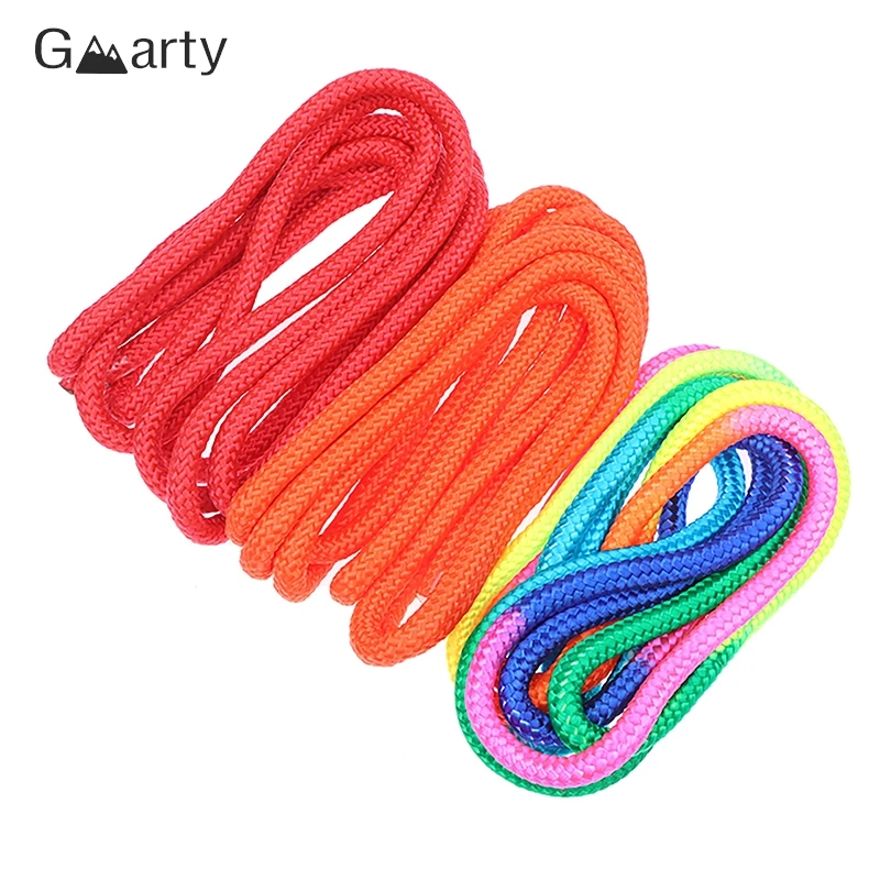 Gymnastics Arts Rope Jumping Rope Exercise Fitness Rainbow Color Sports Training Rope Rhythmic Gymnastics Rope Sport Tool