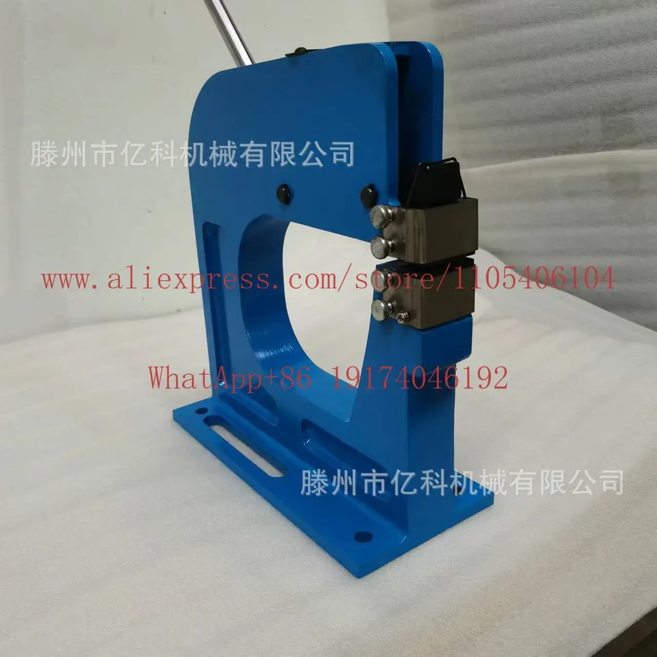 Manual edge press SS-16 metal shrinkage and expansion sheet metal forming operation is simple and convenient