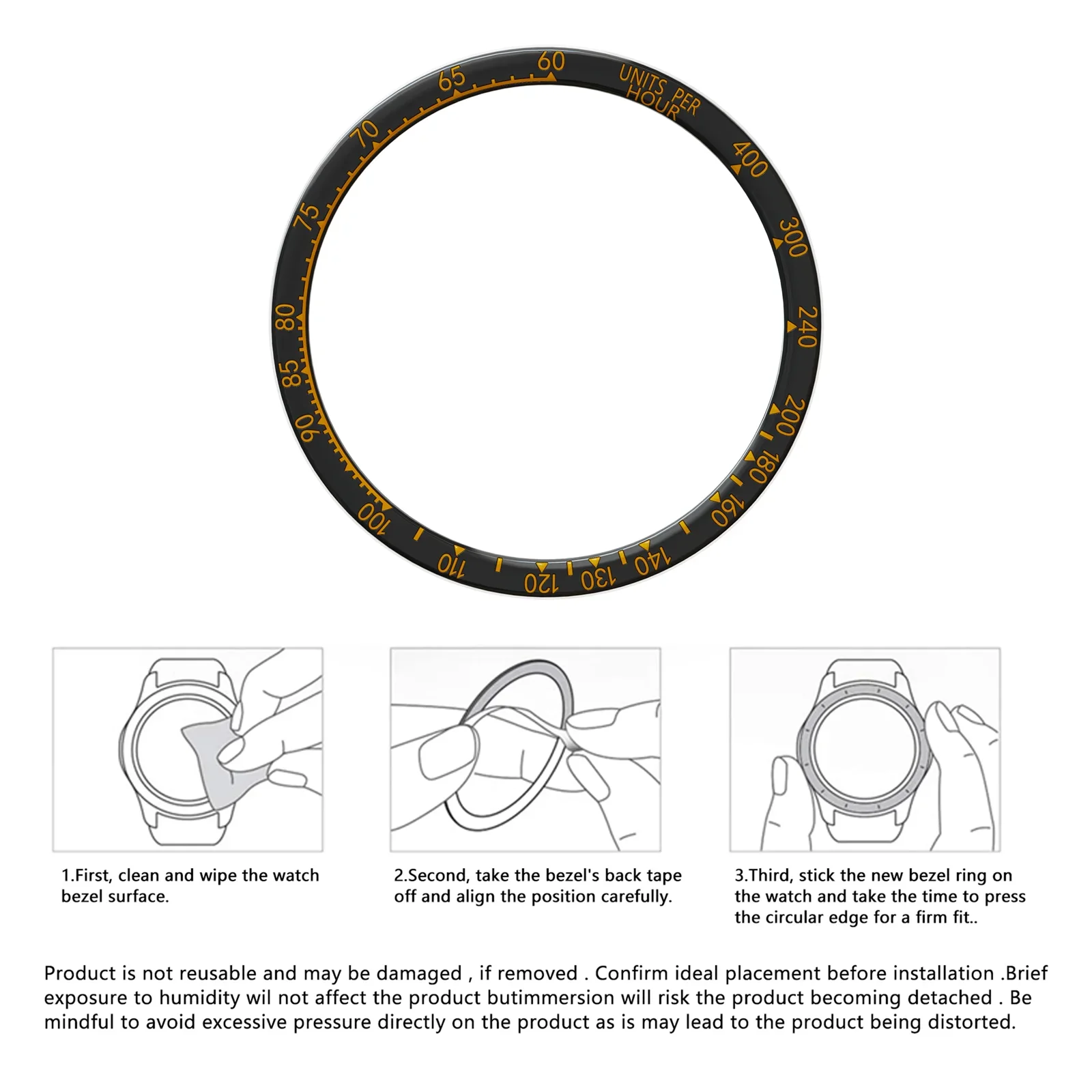 Smart watch Metal Bezel for Garmin Fenix 8 51mm 47mm 43mm Time/Speed Scale Frame Protective Ring Fenix 8 51mm 47mm 43mm Bumper