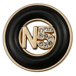 6pcs - N5 버튼 의류 코트 액세서리에 대 한 럭셔리 바느질 단추 수 제 DIY 장식 골든 블랙