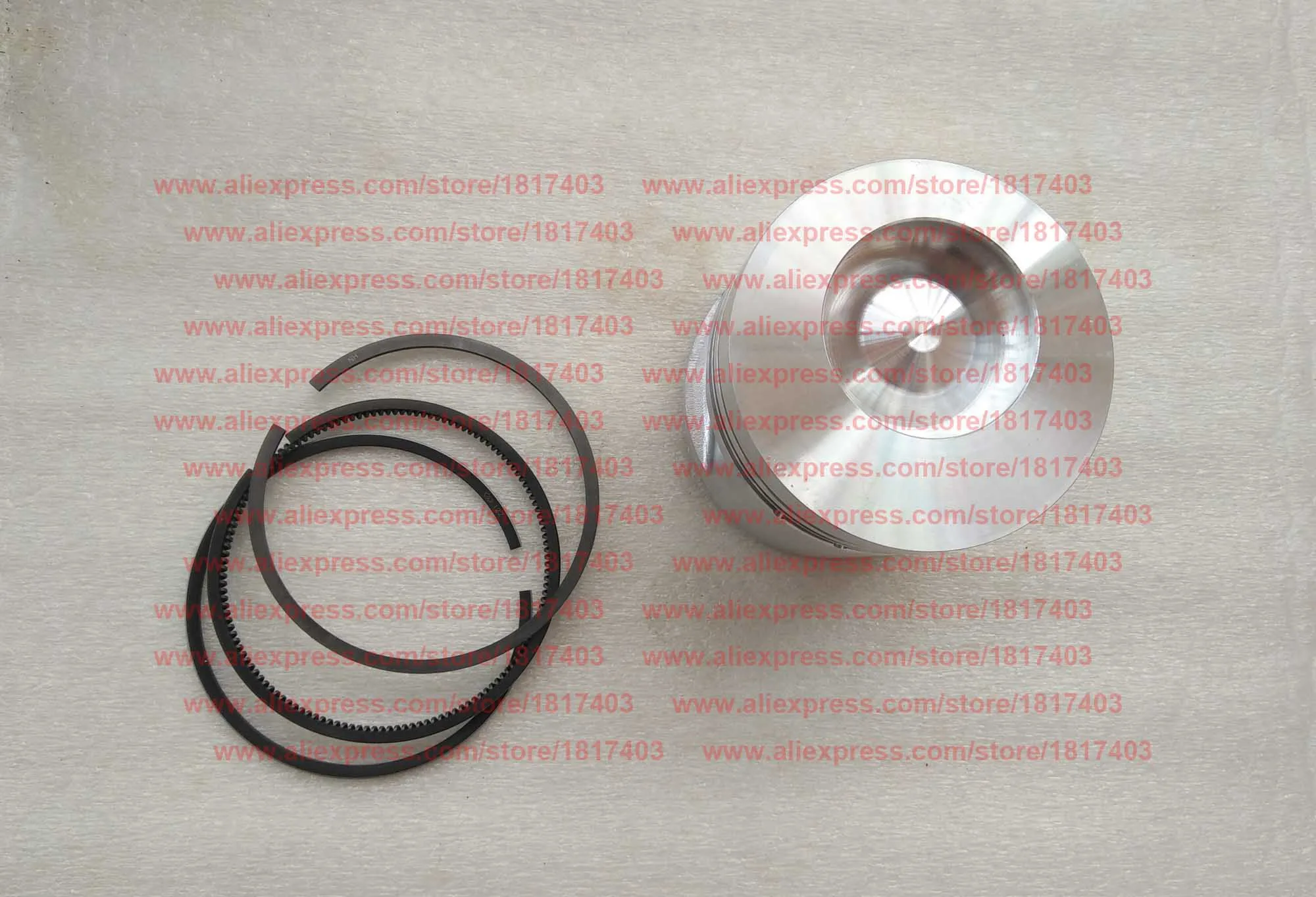 

Поршень YD4KJQ / YD4KJO + поршневое кольцо, детали двигателя YITUO YTO Yangdong YD, YND485Q (прямой впрыск), Y385 (прямой впрыск)