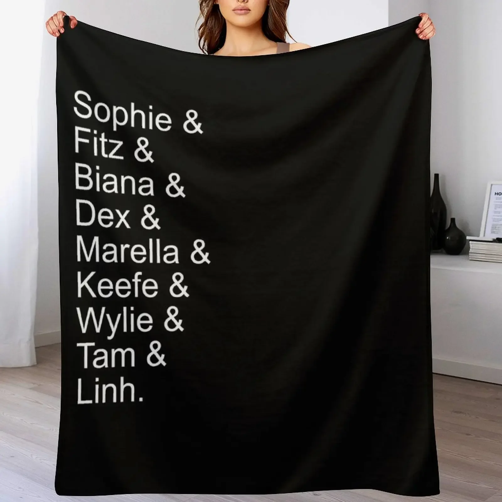 

Keeper of the Lost Cities Cast Throw Blanket Flannels blankets and throws Furrys Winter beds Blankets