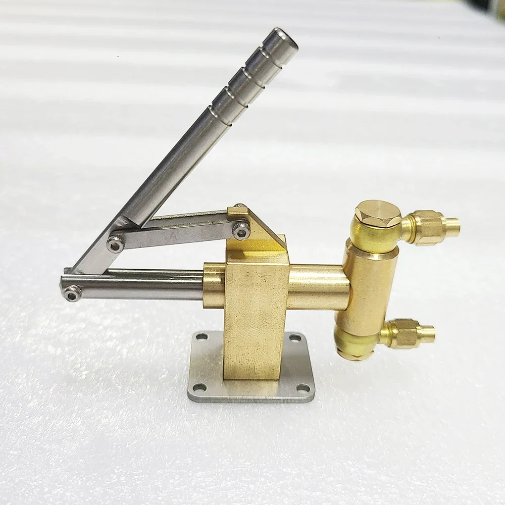 Brass Steam Engine Boiler Hand Feed Pump M8 Live