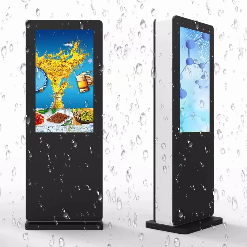 

Водонепроницаемый уличный сенсорный киоск для видеорекламы с высокой яркостью и ЖК-дисплеем для цифровых вывесок