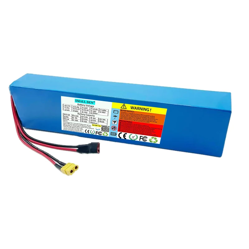 36V 48V 10Ah/12Ah Lithium Battery pack 10S/13S 350W 720W High power For 42v 54.6v M365 E-two wheeler scooter Spare Cell With BMS