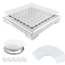 Disposable Shower Drains Hair Catcher Mesh Sticker Kitchen Bathroom Bathing Shower Net Hair Stoppers Catchers