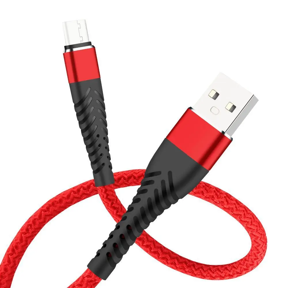 0.25m/1m/2m/3m Type-C Charger Fast Phone Charger Braided Long Lead Charging Cable USB Type C Cable Micro USB Cables USB C Cable