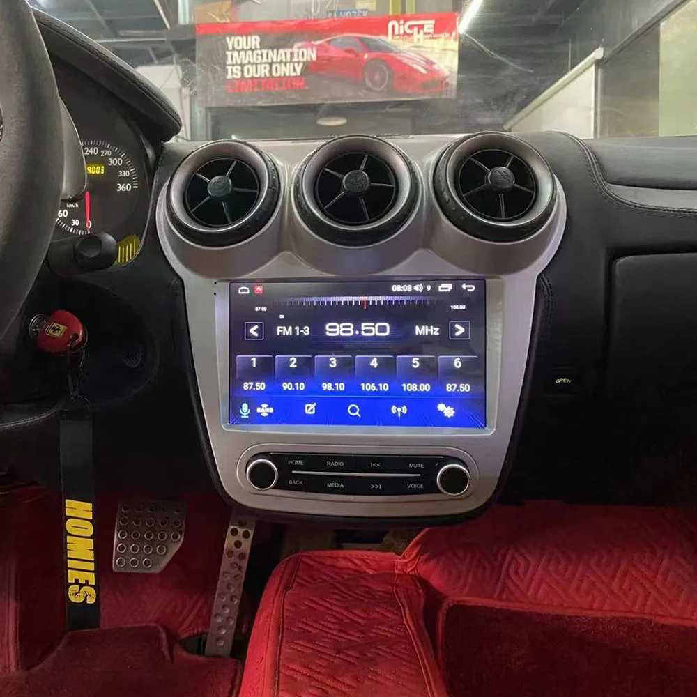 

Для Ferrari F430 2005 - 2009 Carplay Автомобильный мультимедийный видеоплеер GPS-навигация Радио экран Android радио приемник