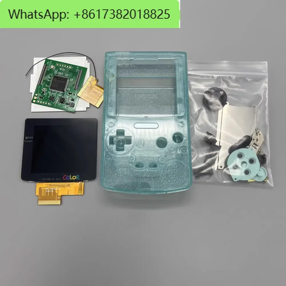 

2.6 "IPS High Brightness LCD Screen with Dedicated New Shell suitable for Gameboy Color GBC No need to Cut the Shell