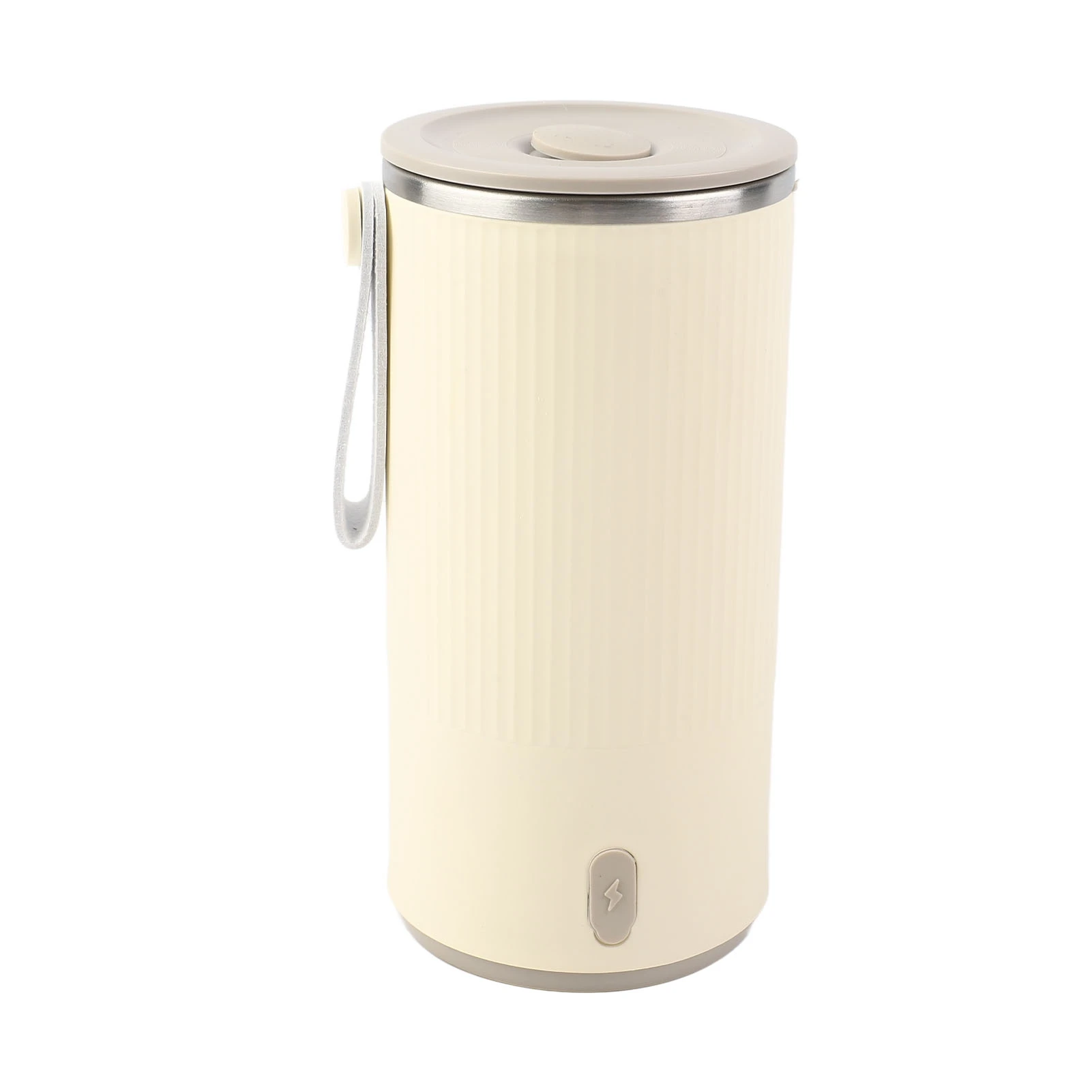 Portable Travel Electric Kettle Cordless Rechargeable 400ML 55°C Stainless Steel Safe Fast Heat Travel Hot Water Boiler for Milk