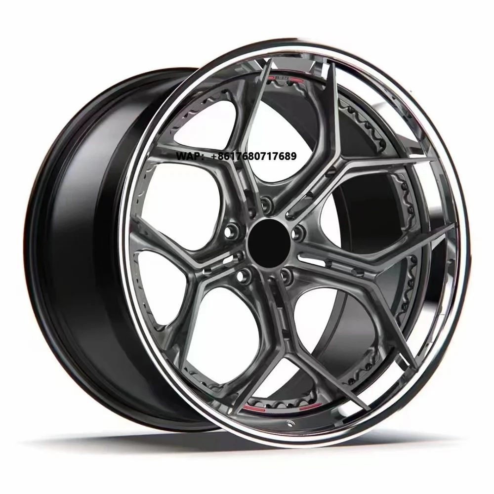 

18 19 20 21 22 23 24 Inch Custom Alloys Wheels Rim 2 Piece Forged Alloy Wheels Rims Newly
