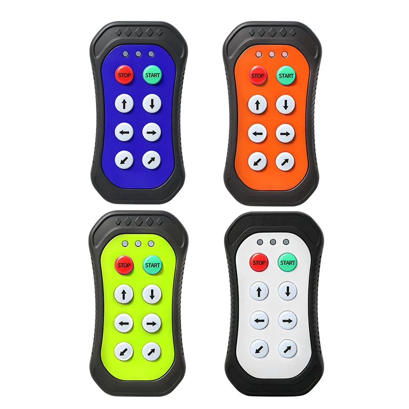 A600 6 keys single speed Industrial Wireless Radio Crane Remote Control switches Hoist track Crane Lift Controller