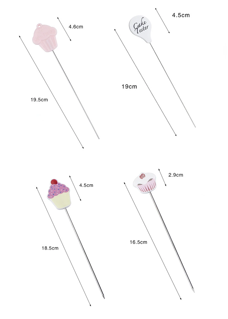 304 Stainless Steel Testing Cake Detector Cake Biscuit Baking Test Needle Baking DIY Tool