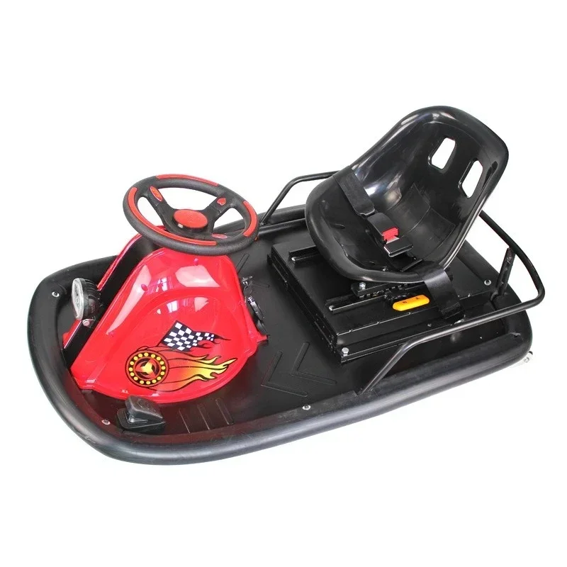 P8 new square drift carding electric amusement tail flick tricycle