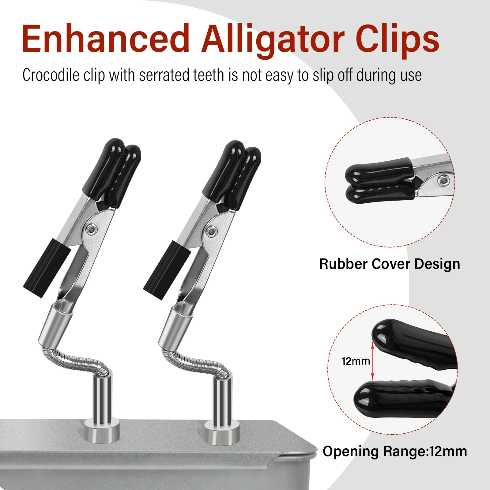 4/2 Arm Magnetic Soldering Helping Hands Flexible Third Hand PCB Clamp Universal Welding Repair Assistant Tools image 6