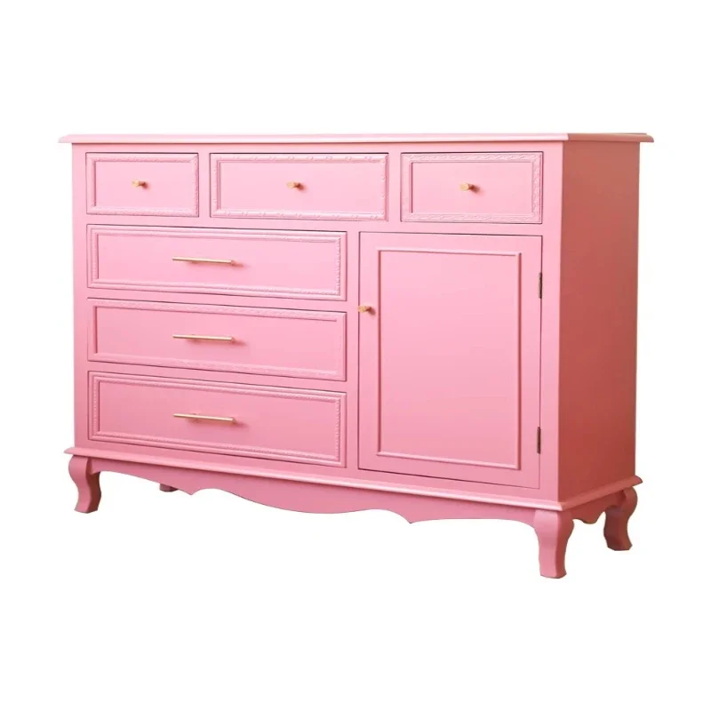 Multifunctional locker, living room drawer storage cabinet, bedroom chest cabinet