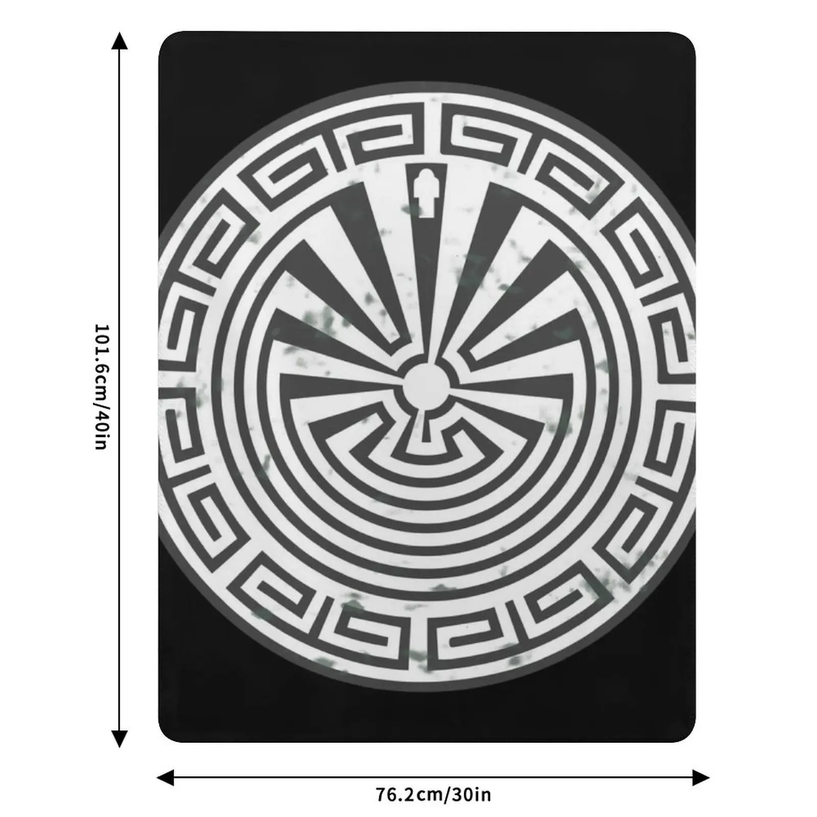 Man In The Maze - Native Americans Throw Blanket Bed heavy to sleep cosplay anime Luxury Blankets