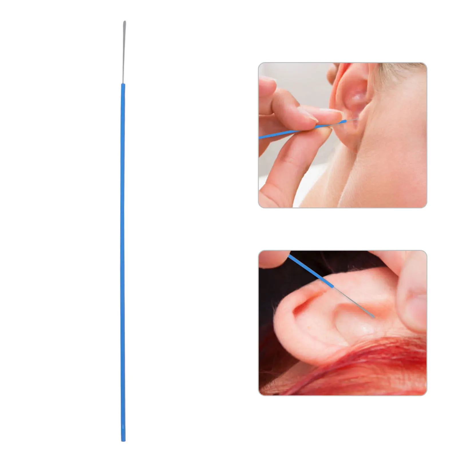 1Pcs Smooth Surface Ear Wax Picker with Skid Resistance Design Ergonomic Handle for Quick Safe Ear Cleaning At Home Travel