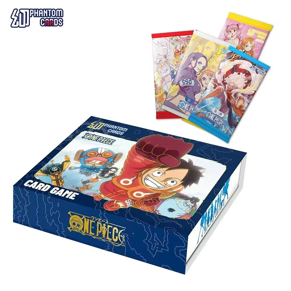 One Piece Cards Phantom Cards Wave 3 Turbulent World Anime Character Luffy Zoro Nami Collection Cards Toy Birthday Gift For Boys