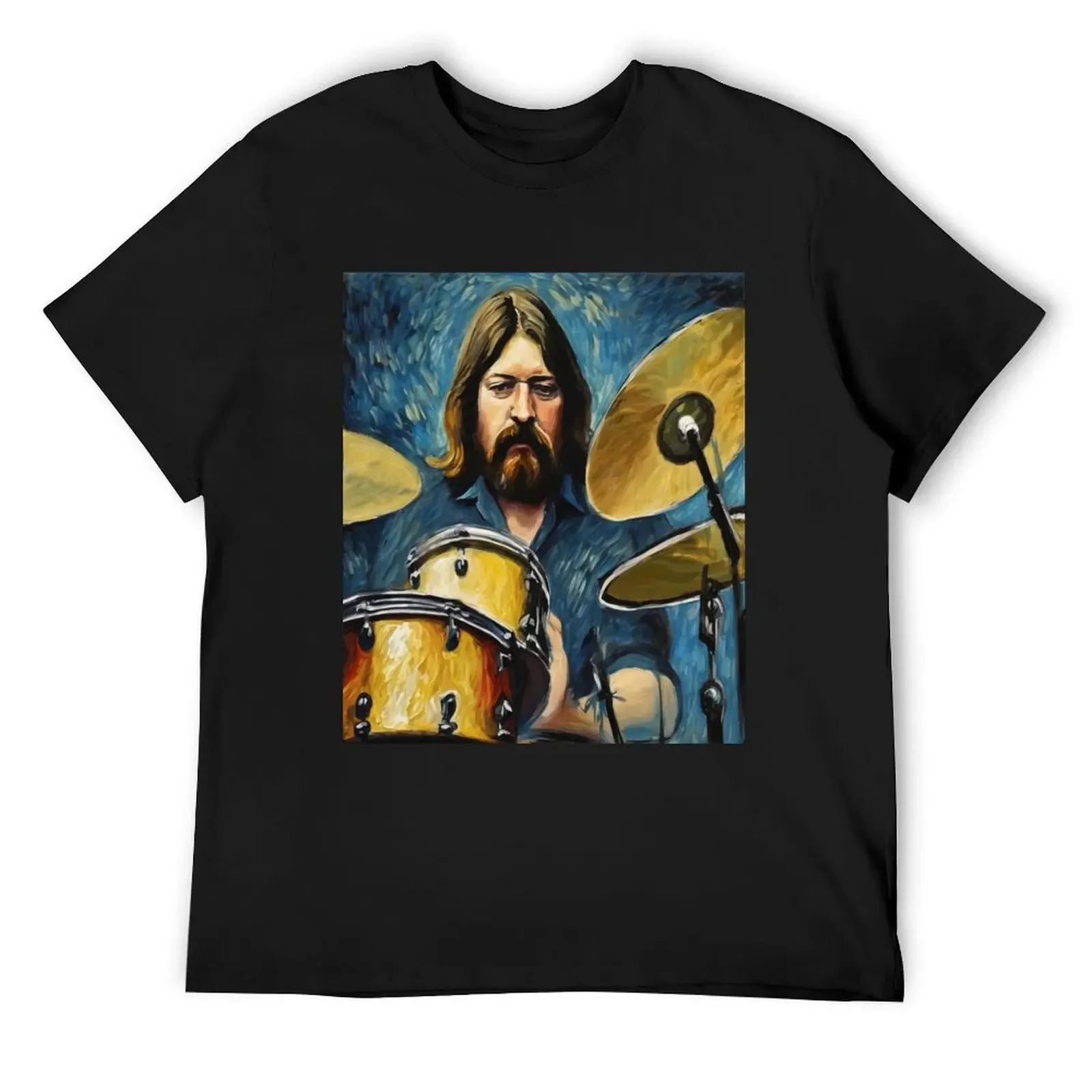 Bonzo's Thunderous Beats: John Bonham on Drums T-Shirt street wear plain cute tops oversized tshirts for men