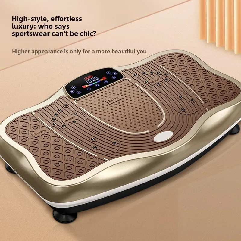 Large Multifunctional Vibration Plate with Bluetooth Music Lazy Workout Full Body Shaping Trainer Portable Fitness Equipment