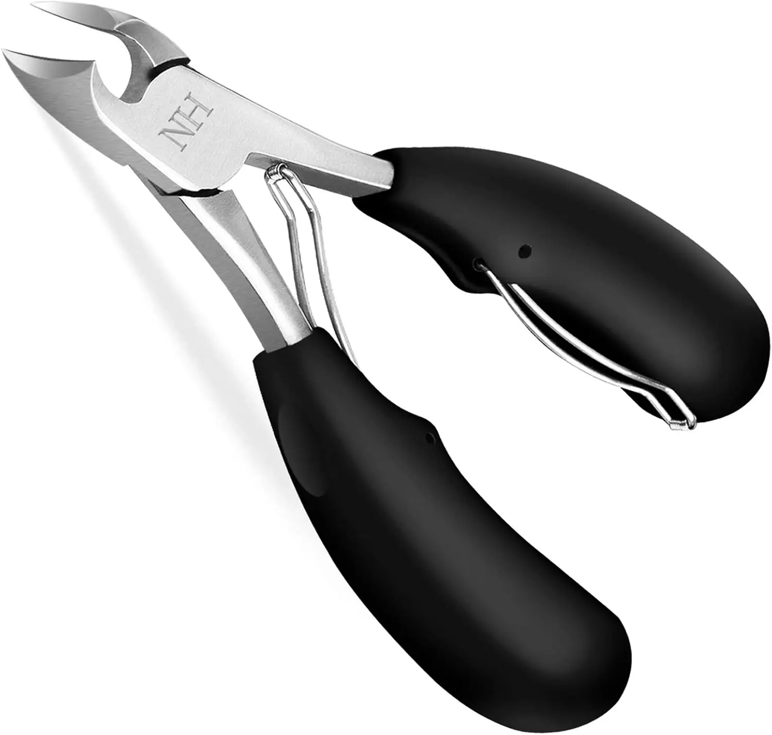 

Professional Thick & Ingrown Toenail Clippers for Men & Seniors, Super Sharp Curved Blade Grooming Tool